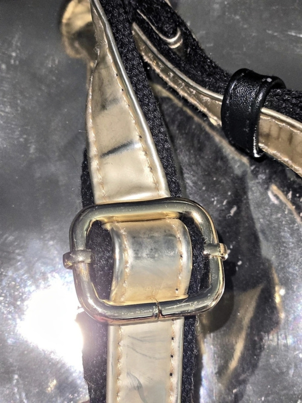 Metallic Silver Backpack - Picture 5 of 7